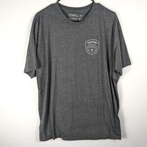 O’Neill XL Gray Premium Tee Men’s Original ONeill Graphic Surf Shirt Cotton